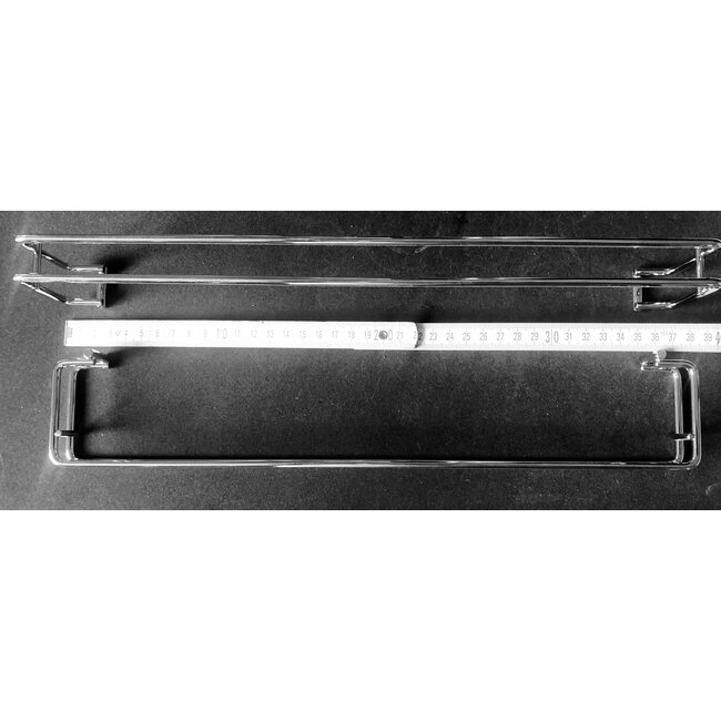 SieMatic MultiMatic beugel voor kruidenrek chroom, breedte 37,8 cm. Geschikt voor 45-60 cm brede deuren