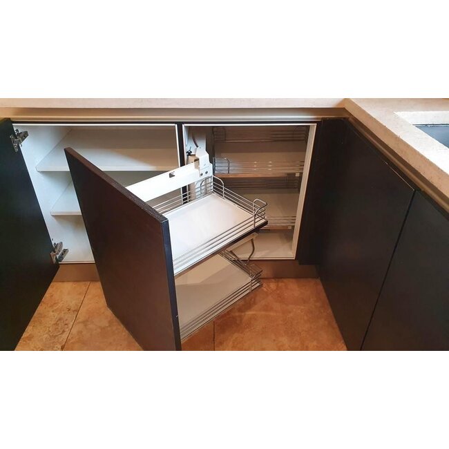 SieMatic Wari corner servicebezoek, coulanceprijs incl. voorrijkosten ,alle materiaal en werkuren.: 745613, pos. 80: ladegeleider U110EK links