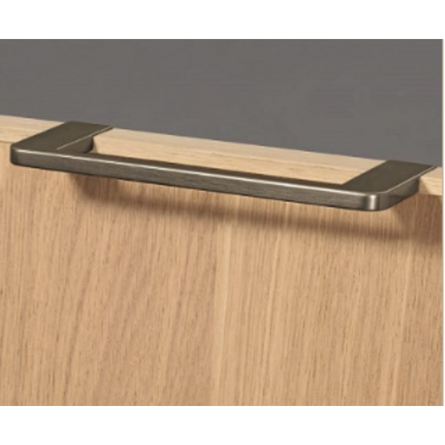 SieMatic Greep 362 matzwart  boorafstand 144 mm