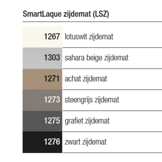 SieMatic Kleurstaal SmartLaque zijdemat LSZ MST15-FK