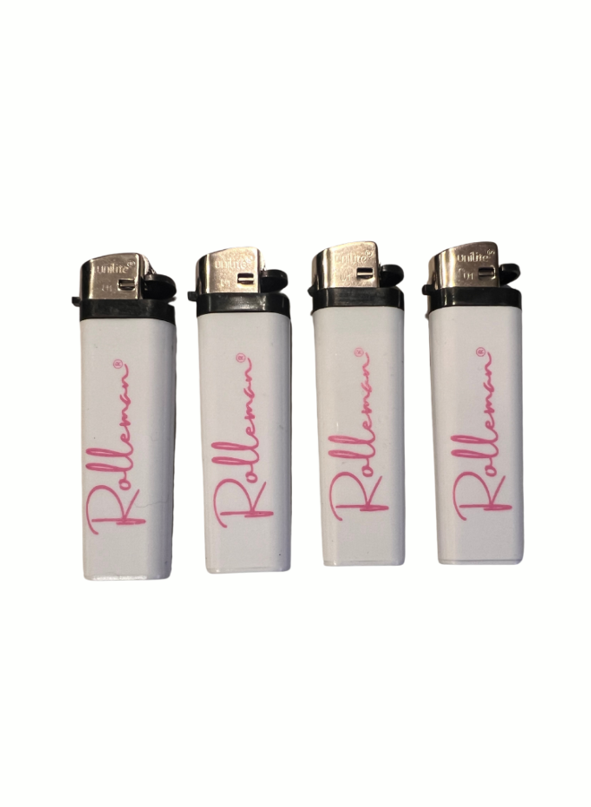 4 LIGHTERS (WHITE-PINK)