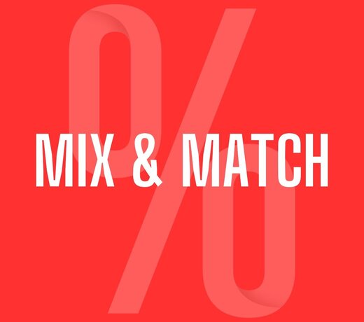 MIX&MATCH -10% DISCOUNT