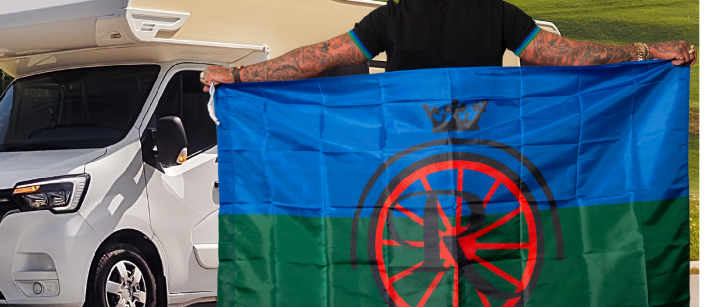 De Officiële Nomadische Leefstijl Vlag van ROLLEMAN