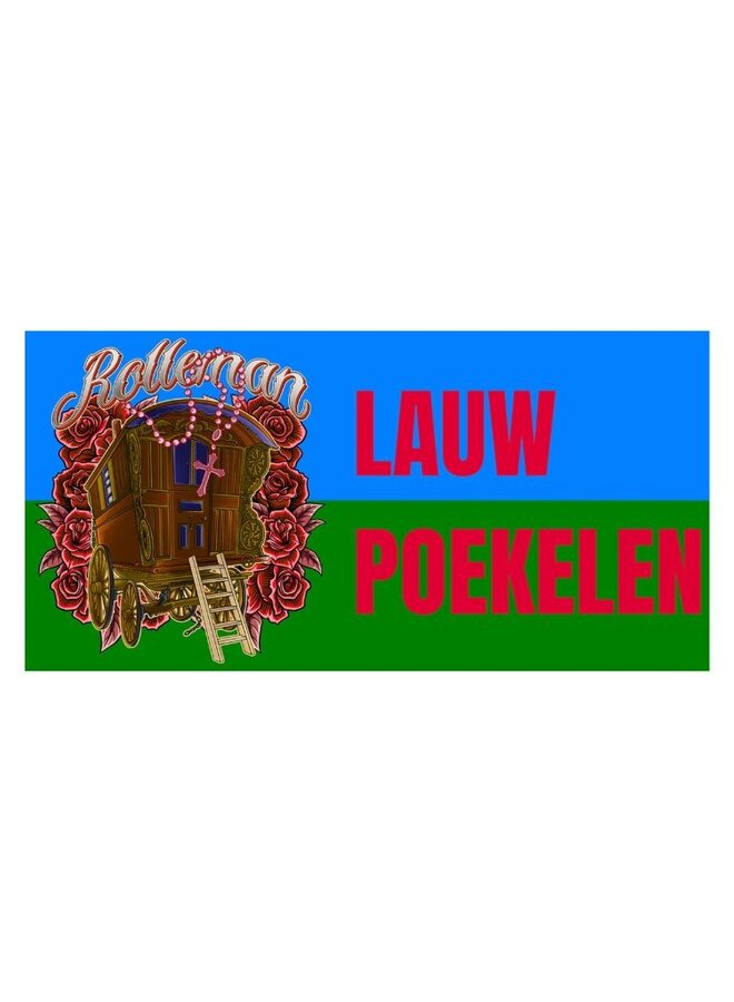 Lauw Poekelen Sticker