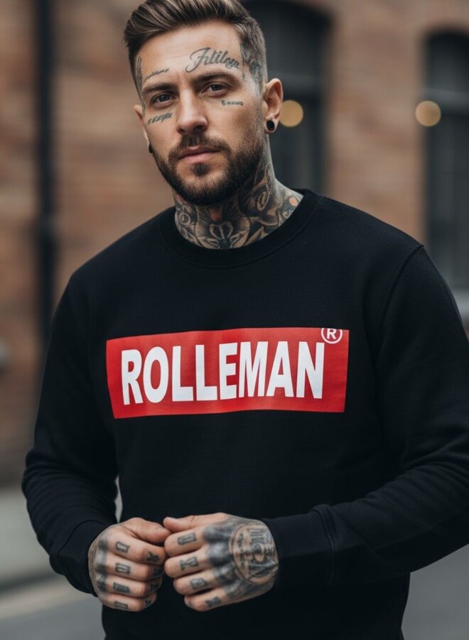 ROLLEMAN logo sweater