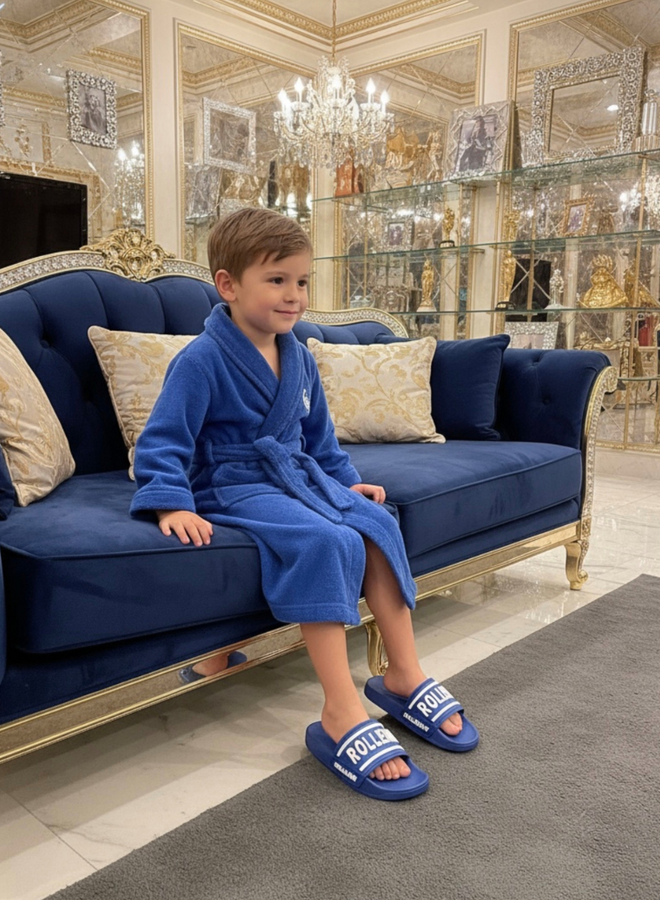 LuxeSlides Kids (Blue-White)