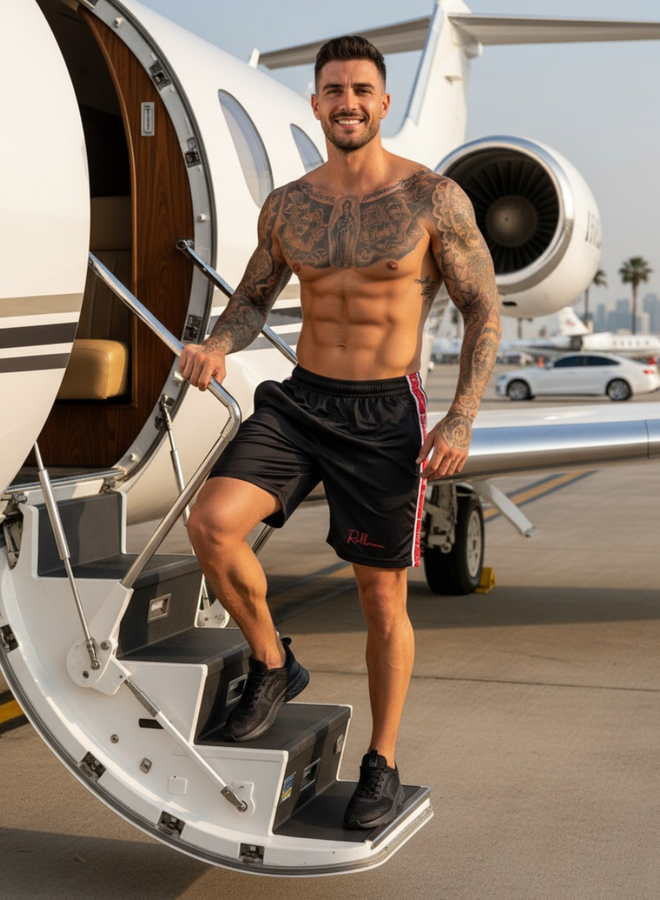 Henry  (wit-Fiery Red)