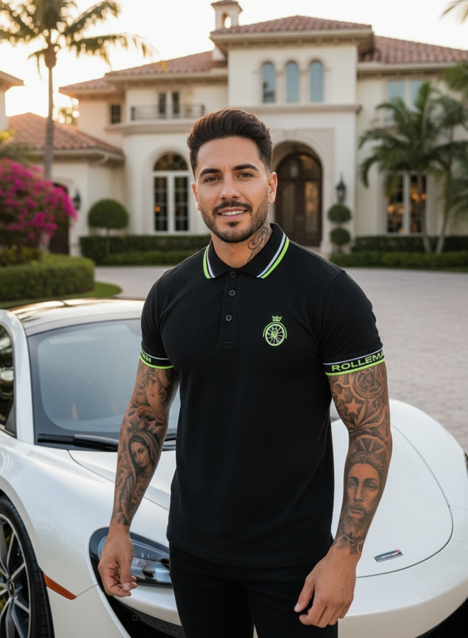 Fernandez (zwart-neon geel)