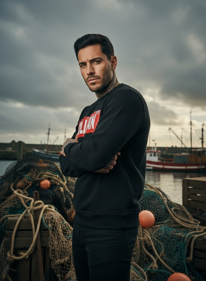 ROLLEMAN logo sweater