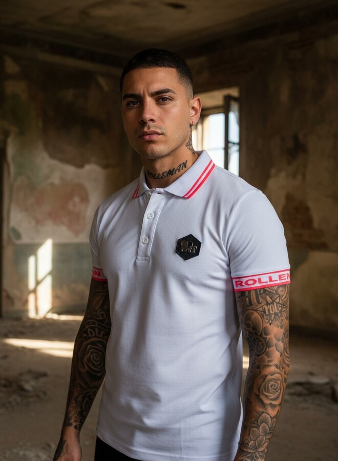 OWEN (Weiß-flamingorange)