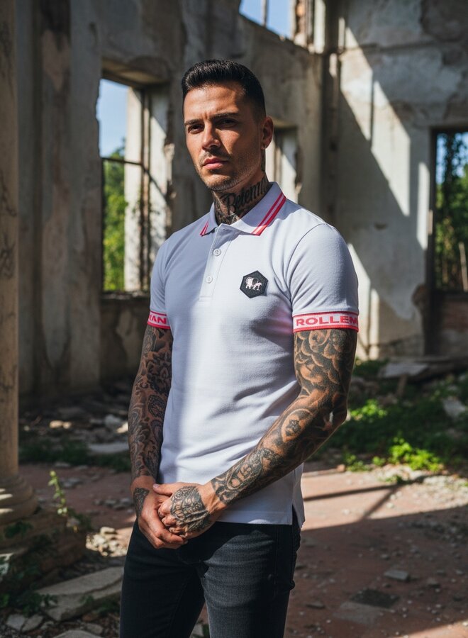 OWEN (Weiß-flamingorange)