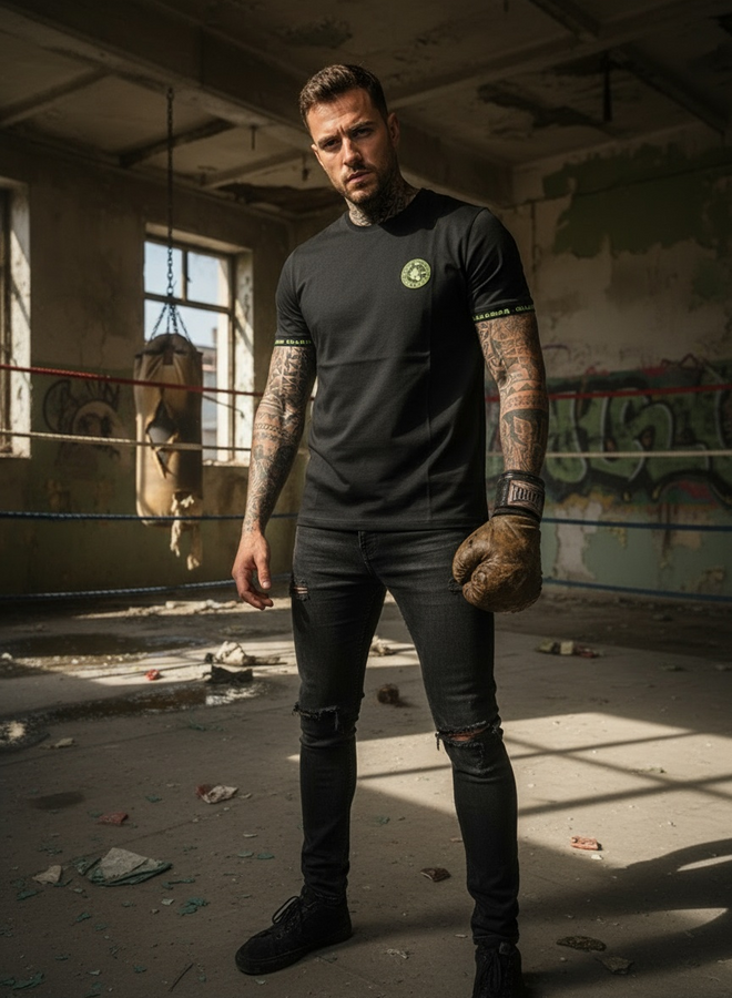 TYSON (zwart-neon geel)