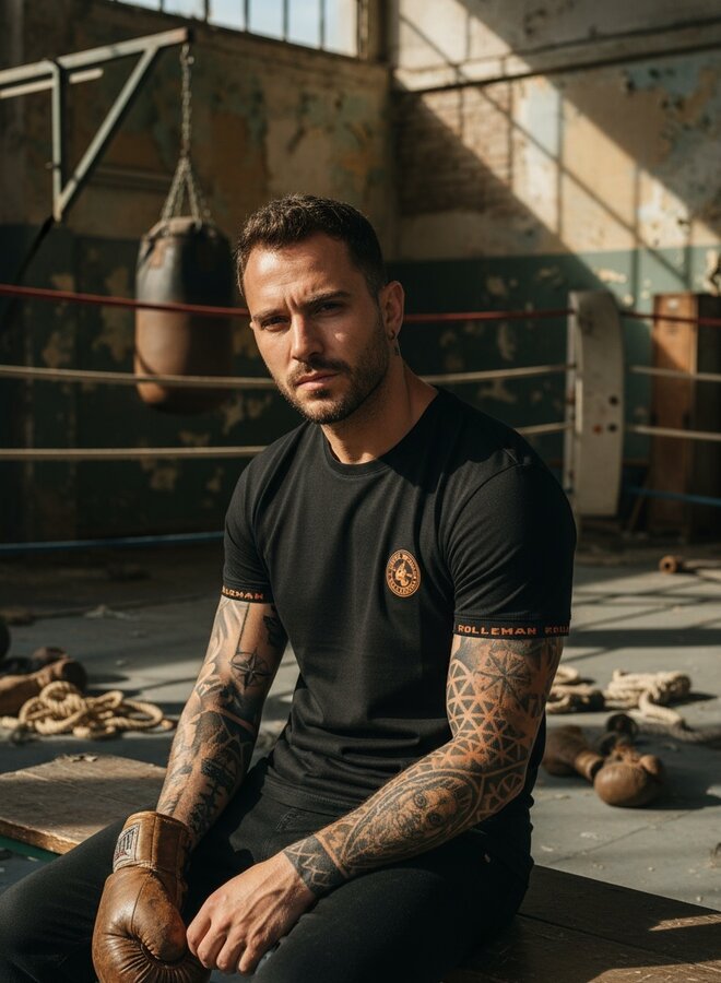 TYSON (zwart-oranje)