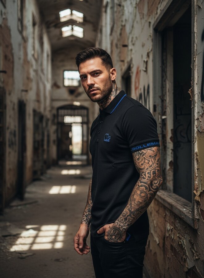 DJANGO (schwarz-Navy blau)