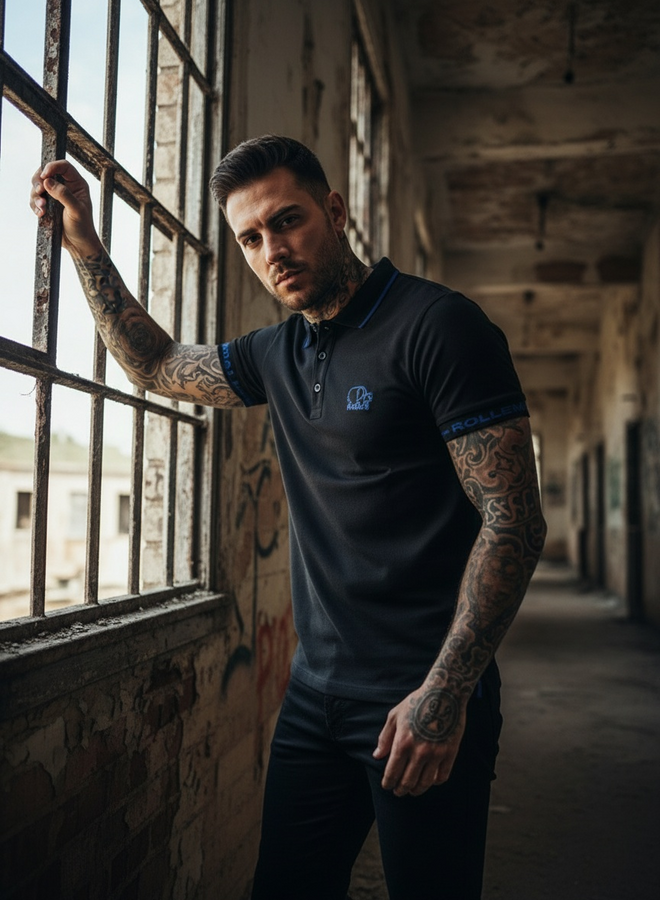 DJANGO (schwarz-Navy blau)