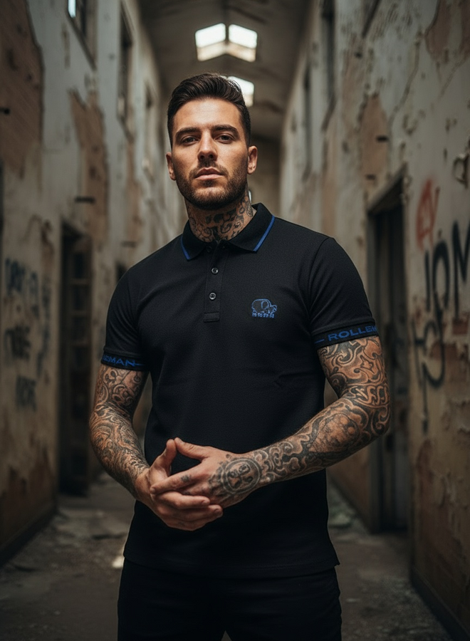 DJANGO  (black-navy blue)