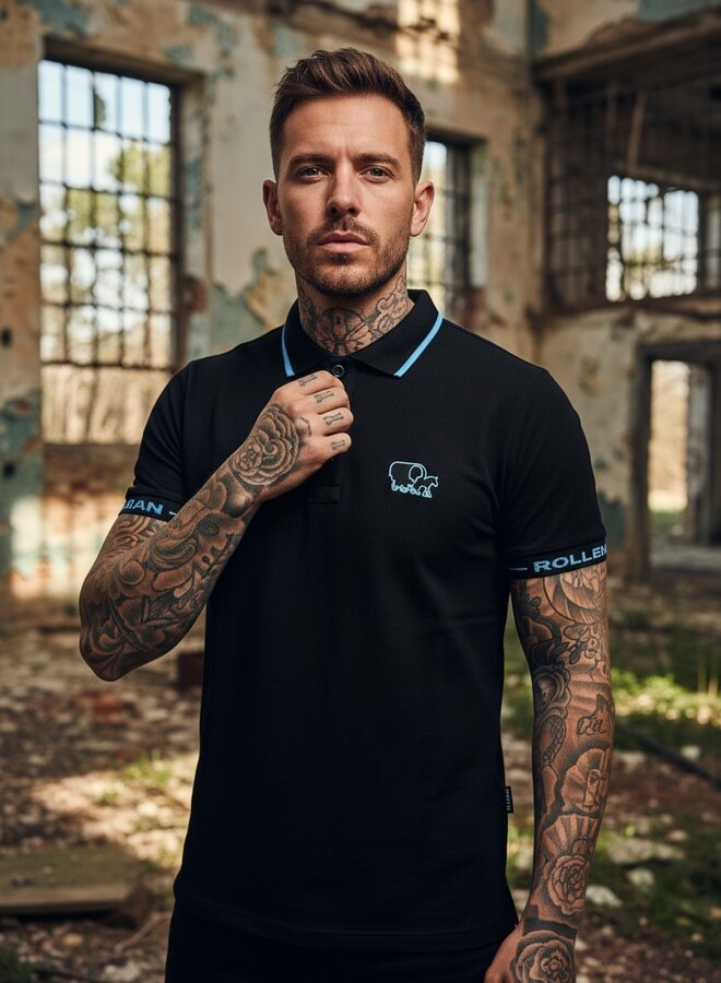 DJANGO (zwart-Turquoise)