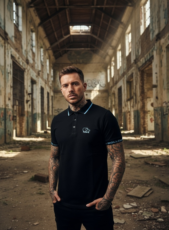 DJANGO  (black-Turquoise)