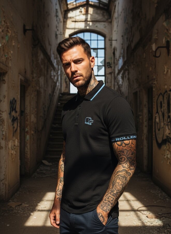 DJANGO  (zwart-Turquoise)
