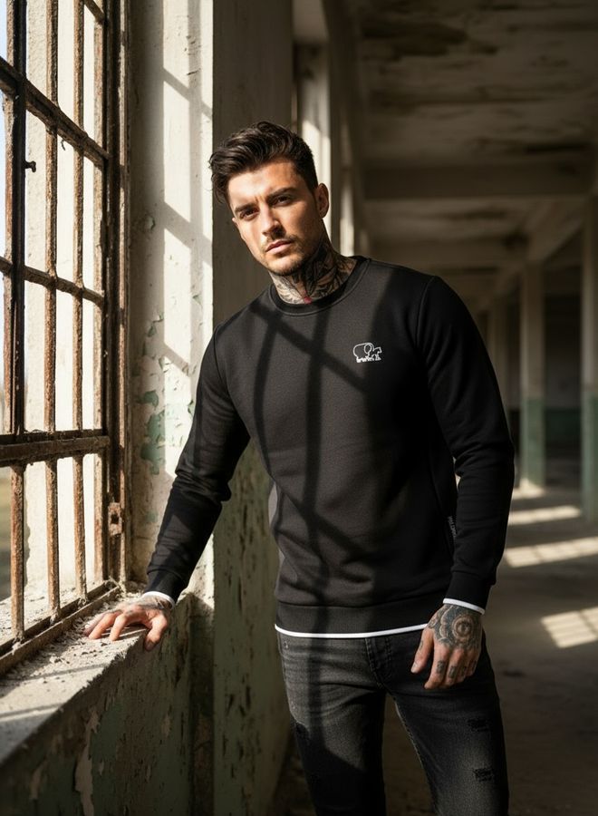 Basic sweater 'Vano' (wit)