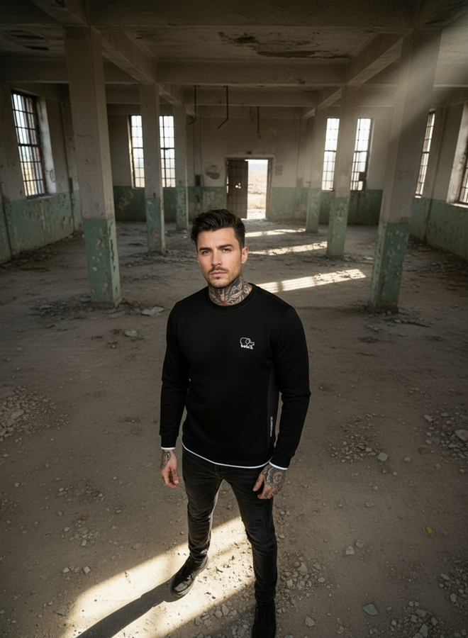 Basic sweater 'Vano' (white)