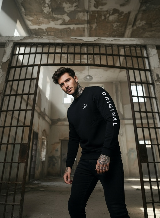 Basic Pullover ROLLEMAN ORIGINAL 'Vinnie' (weiz)