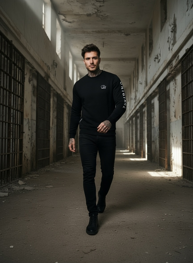 Basic Pullover ROLLEMAN ORIGINAL 'Vinnie' (weiz)