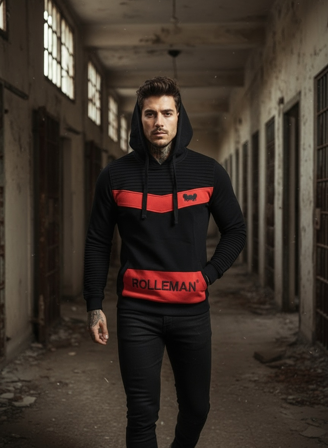 Hoodie Antonio (rood)