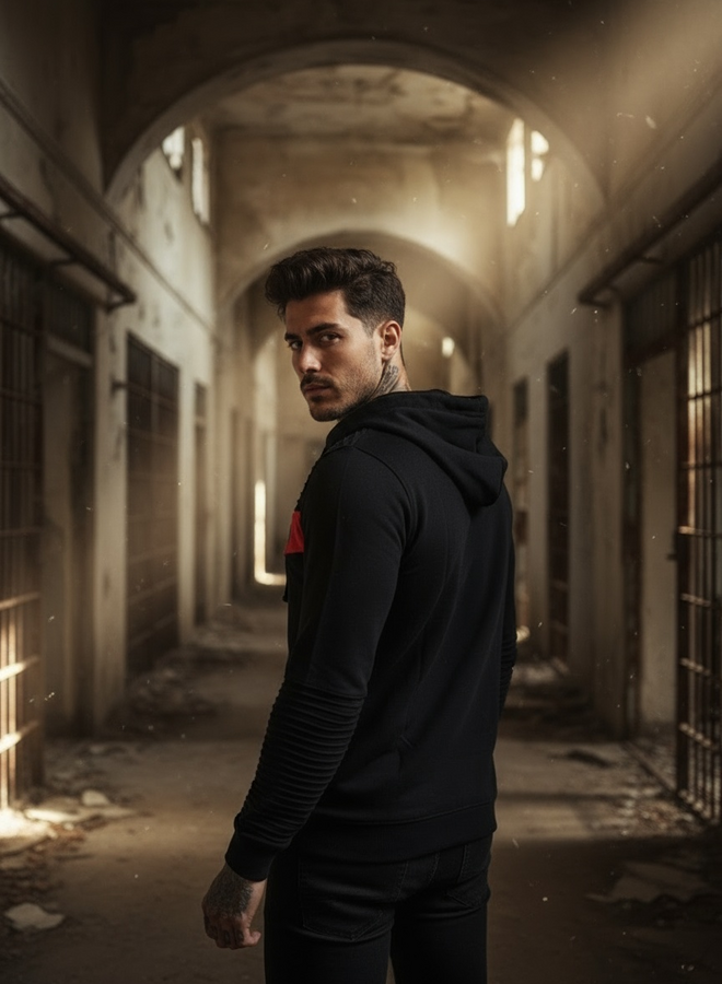 Hoodie Antonio (red)