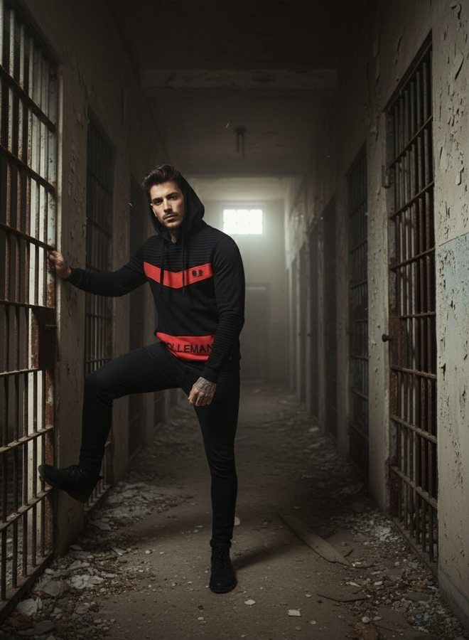 Hoodie Antonio (rood)