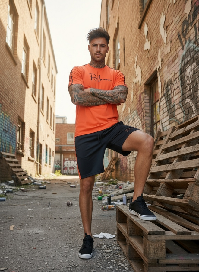 Alonso (Fluorine-Orange)