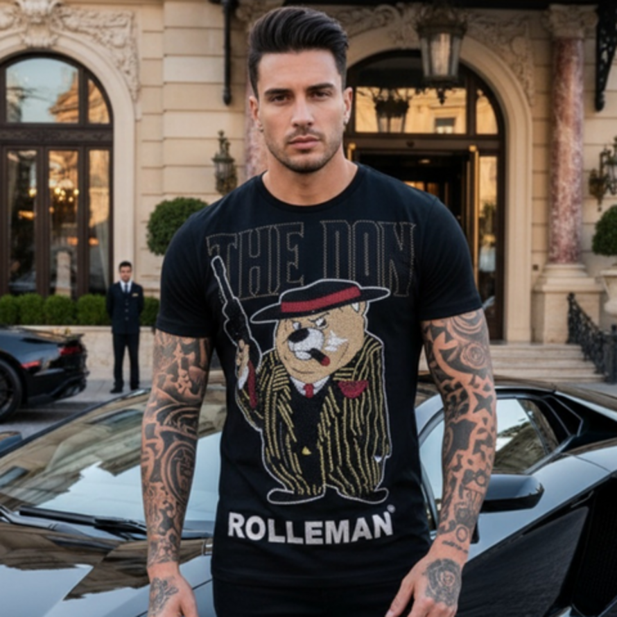 T-shirts met strass stenen