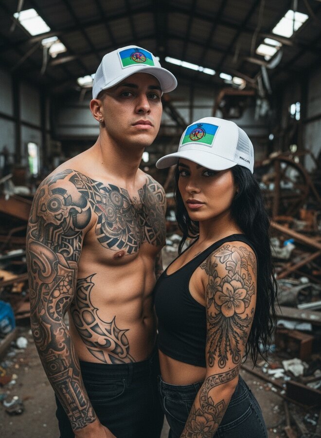 CAP Flag Patch (white)