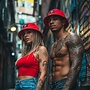 Bucket Hat ( Poppy Red)
