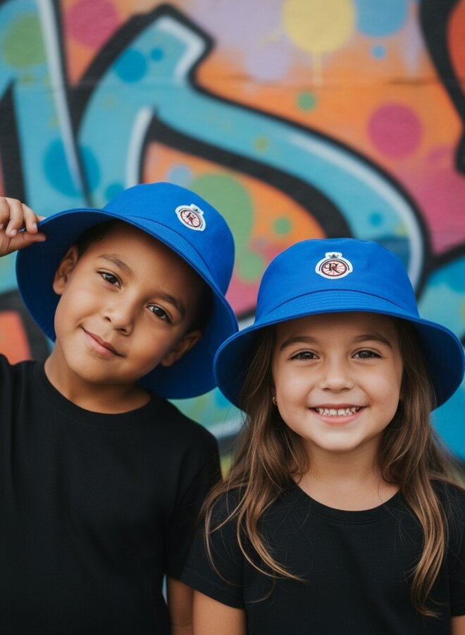 Logo Bucket Hat (baleine Blue)