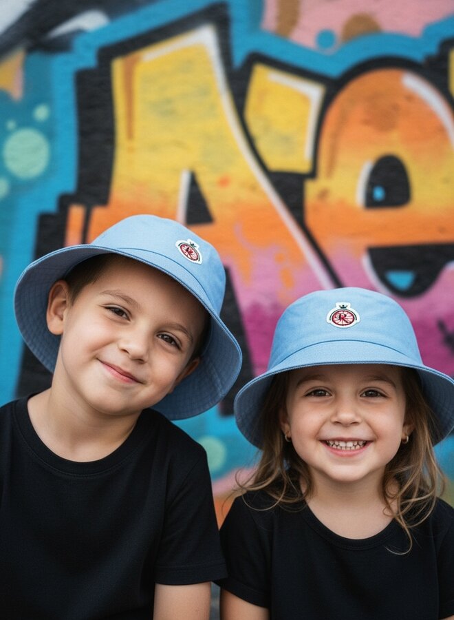 Logo Bucket Hat  (Ethereal Blue)