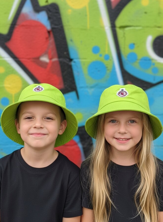 Logo Bucket Hat  (White Grape)