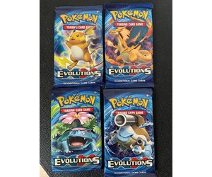 XY Evolutions booster pack 