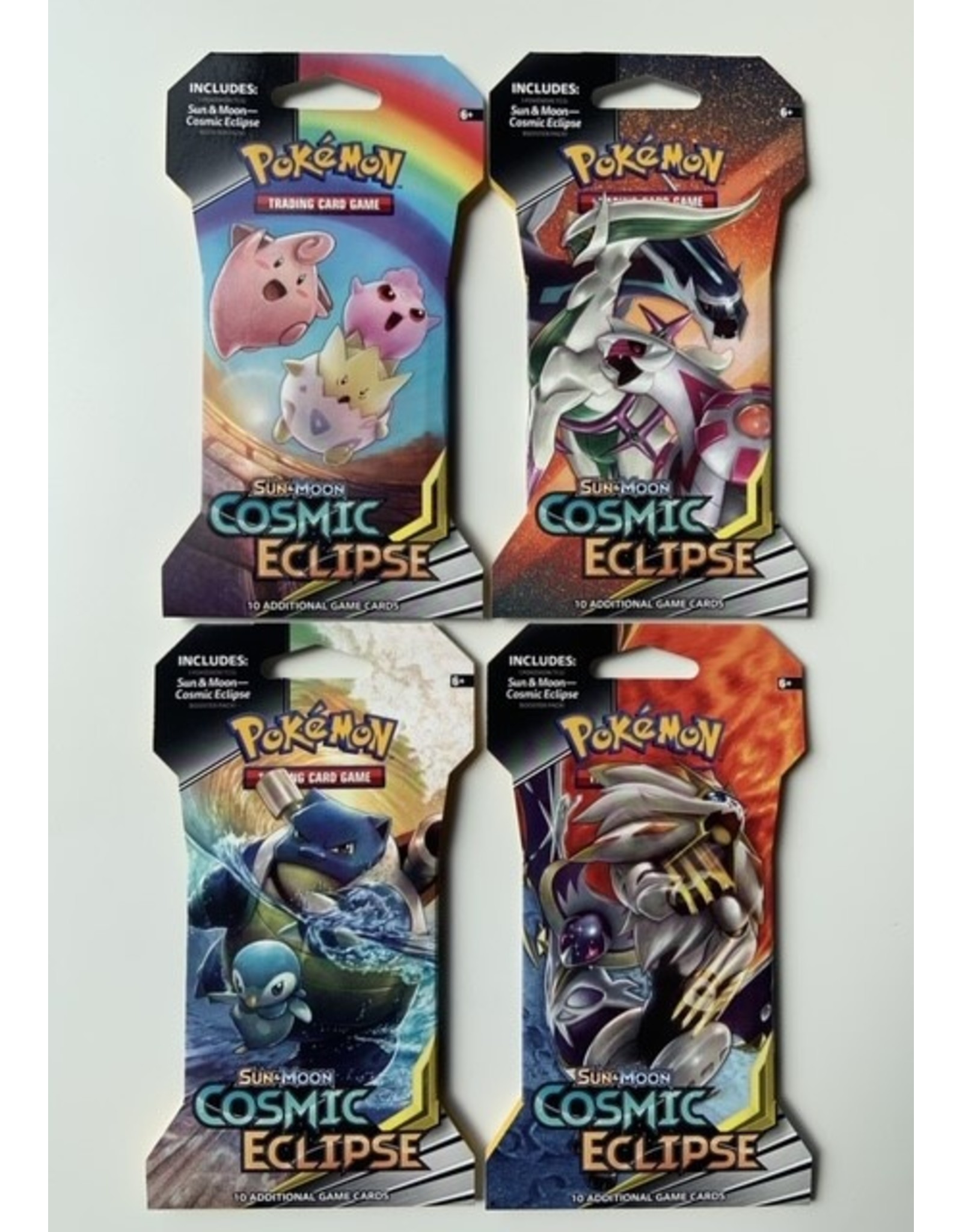 Sun & Moon Cosmic Eclipse sleeved booster