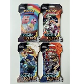 Sun & Moon Cosmic Eclipse sleeved booster