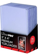 Ultra Pro Toploaders 3x4 Clear Premium (25)