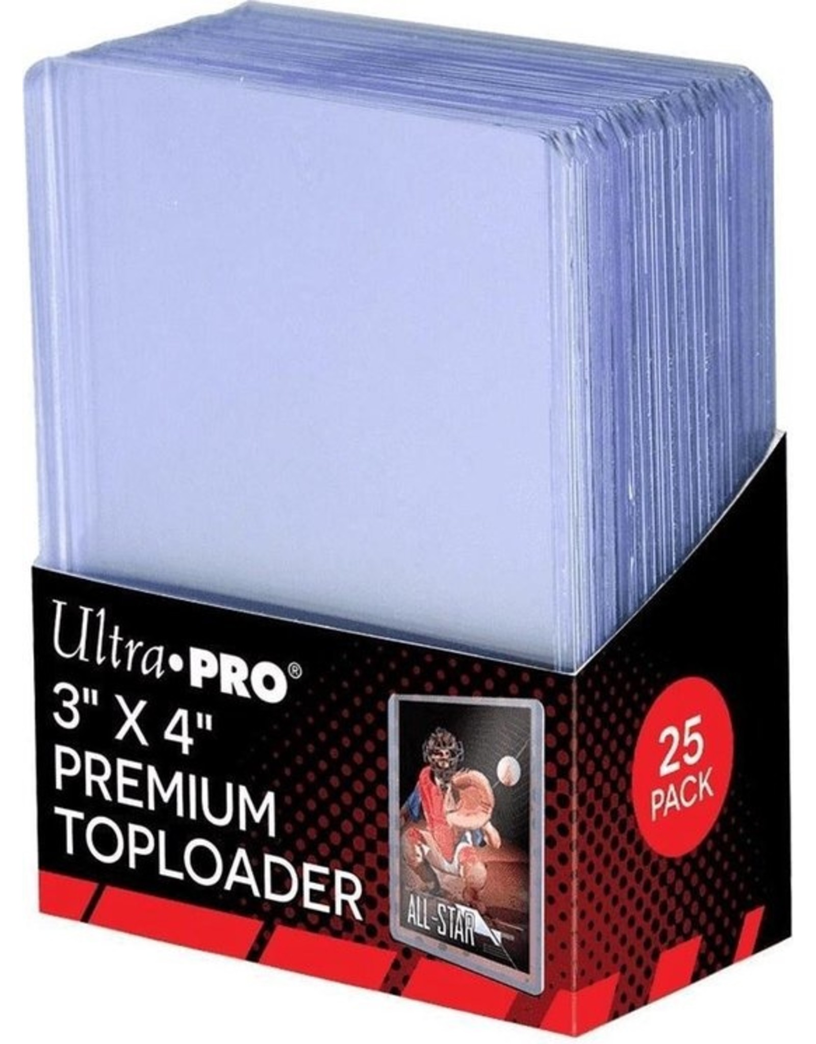 Ultra Pro Toploaders 3x4 Clear Premium (25)