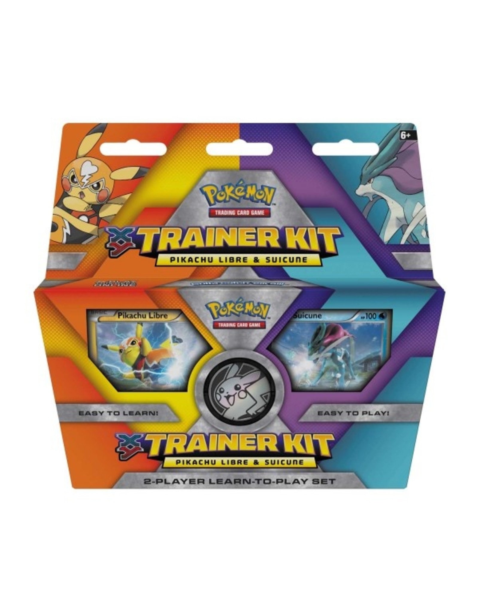 Pikachu Libre & Suicine Trainer Kit