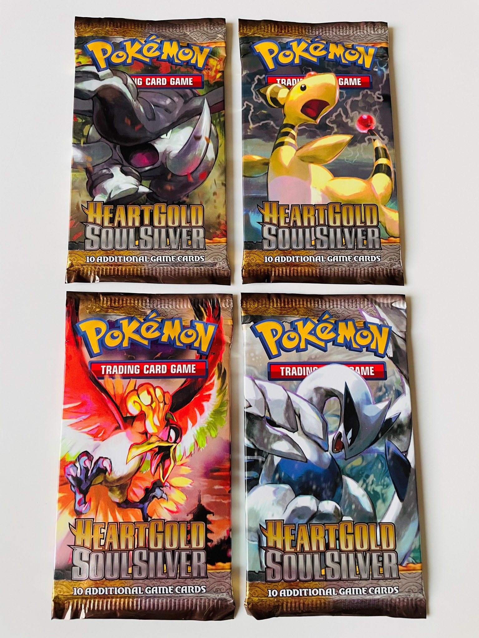 Pokémon Heartgold Soulsilver Cards