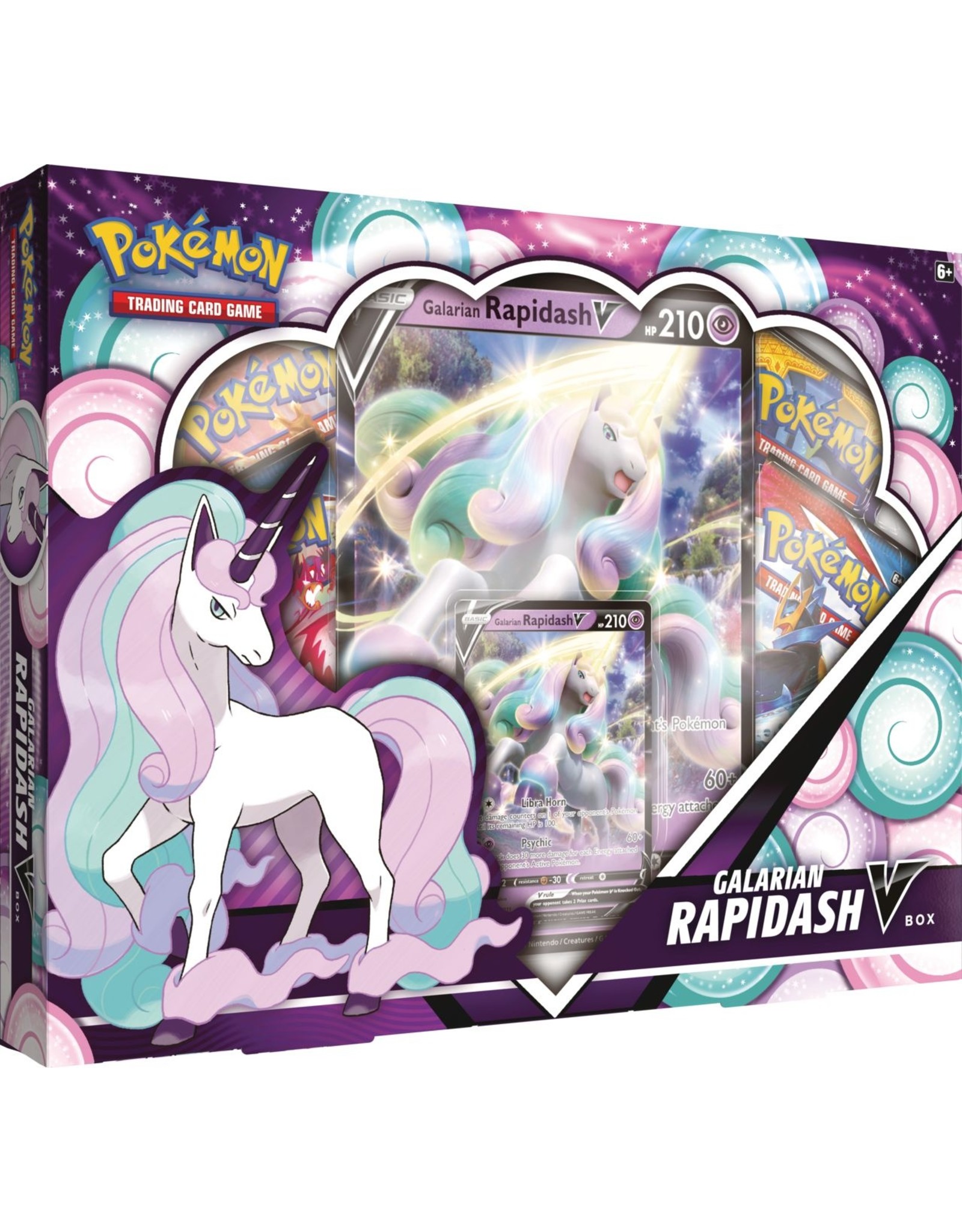 Galarian Rapidash V Box