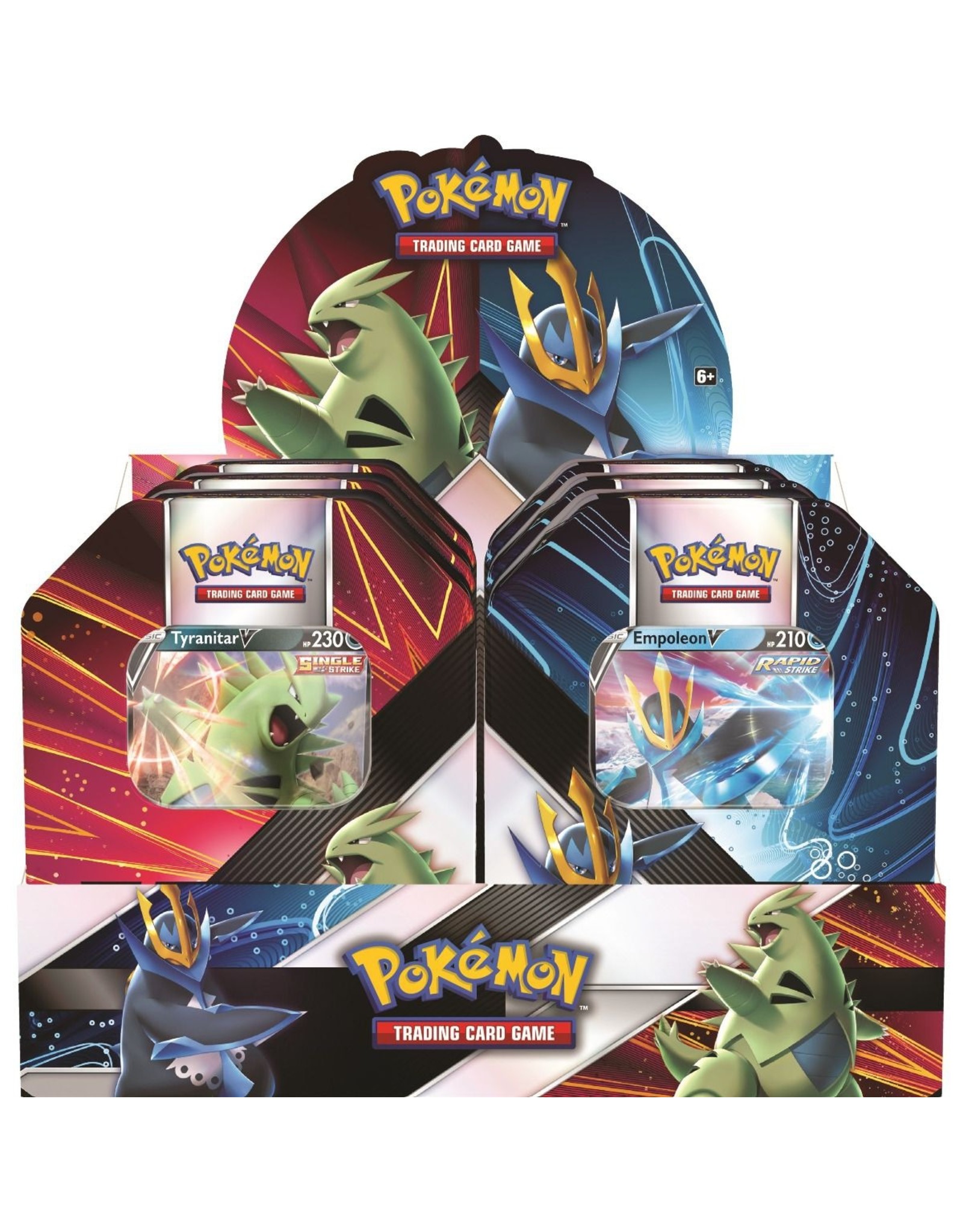 V Strikers Summer Tin (Empoleon V or Tyranitar V)