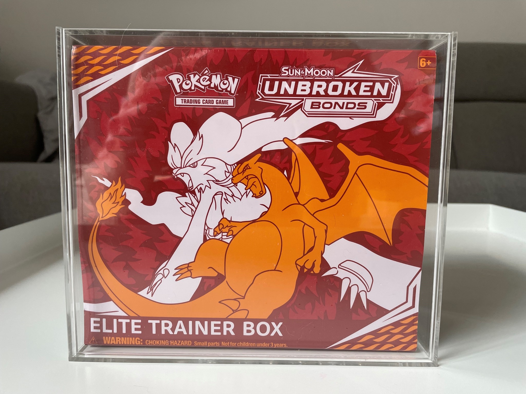 Pokémon Protection ETB Elite Trainer Box w/ sliding lid anti-UV 4.0MM - EVORETRO main image 1