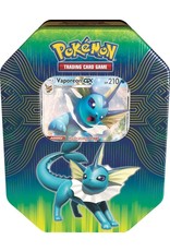 Elemental Power Tins: Vaporeon GX Tin