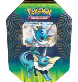 Elemental Power Tins: Vaporeon GX Tin