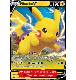 Oversized Jumbo Pikachu V SWSH 61